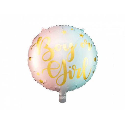 Picture of FOIL BALLOON GENDER REVEAL 18 INCH